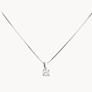 COLGANTE DIAMANTE GARRAS 0.13 QUILATES MICHELLE