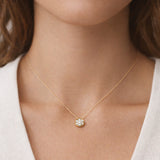 COLGANTE CON DIAMANTES MINA