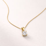 COLGANTE DIAMANTE 0.50 QUILATES MICHELLE CERTIFICADO IGI