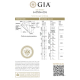 COLGANTE DIAMANTE 0.40 QUILATES MICHELLE CERTIFICADO GIA