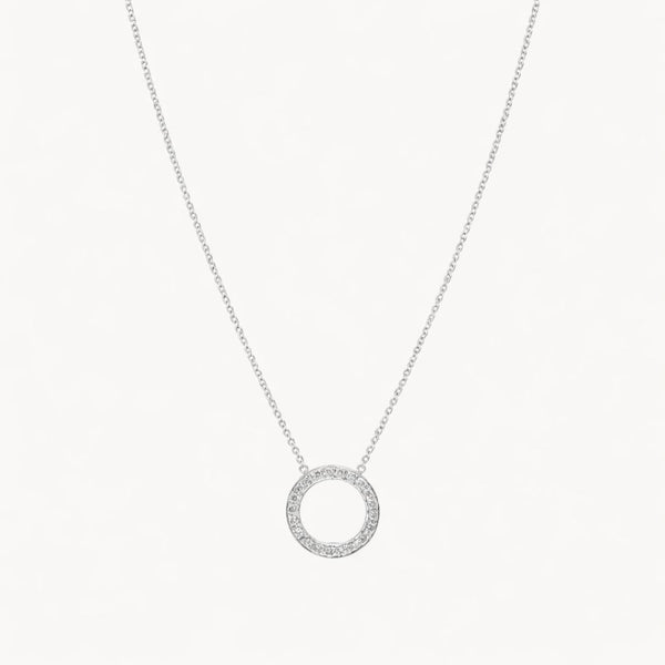 COLLAR CIRCULO CON DIAMANTES SOPHIE