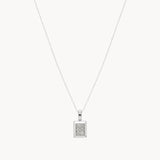 COLGANTE RECTANGULAR CON DIAMANTES SACHA
