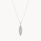 COLGANTE HOJA DE DIAMANTES