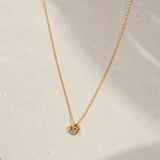 COLGANTE TRIO DE DIAMANTES EN CHATON