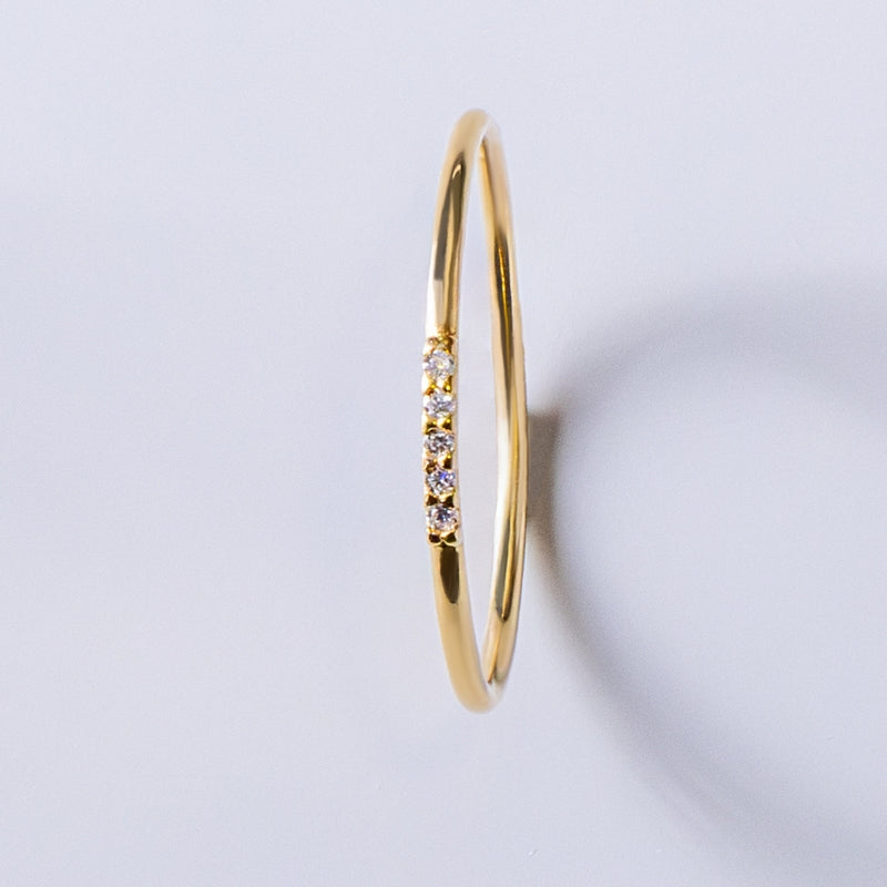 ANILLO CON DIAMANTES ABBY