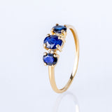 RING SAPPHIRES AND DIAMONDS ANINA