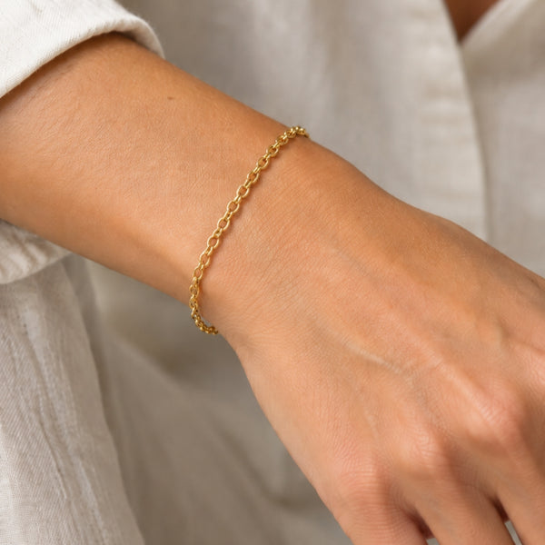 PULSERA CADENA TIPO ROLO