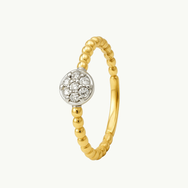 ANILLO CON DIAMANTES ASTRA