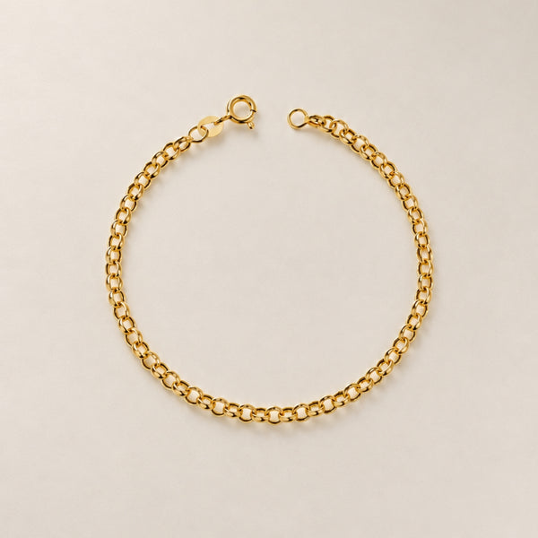PULSERA CADENA TIPO ROLO