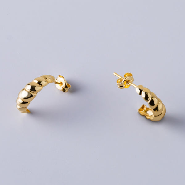 PENDIENTES AROS CROISSANT