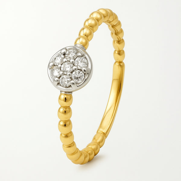 ANILLO CON DIAMANTES ASTRA