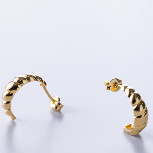 PENDIENTES AROS CROISSANT