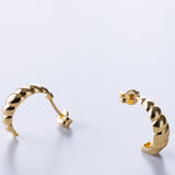 PENDIENTES AROS CROISSANT