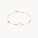 PULSERA TREBOLES EMMY