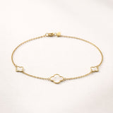 PULSERA TREBOLES EMMY