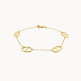 PULSERA ORO LISO CHERLY