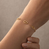 PULSERA ORO LISO CHERLY