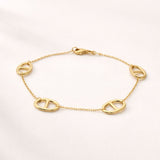 PULSERA ORO LISO CHERLY