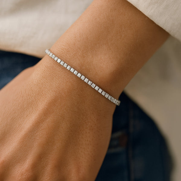 PULSERA RIVIERE CON CIRCONITAS ARTEMISA