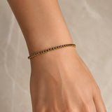 PULSERA RIVIERE CIRCONITAS NEGRAS DAINA
