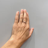ANILLO SOLITARIO SEIS GARRAS CON DIAMANTE 0.11 QUILATES LAIMA
