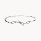 PULSERA RIGIDA CON DIAMANTES LYLA