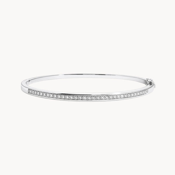 PULSEIRA RÍGIDA COM DIAMANTES ALIA
