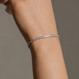 PULSEIRA RÍGIDA COM DIAMANTES ALIA