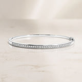 PULSEIRA RÍGIDA COM DIAMANTES ALIA