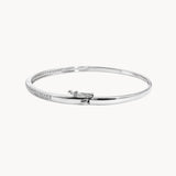 PULSEIRA RÍGIDA COM DIAMANTES ALIA