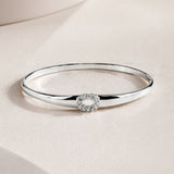PULSERA RIGIDA CON DIAMANTES NALANI