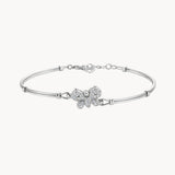 SEMI-RIGID BRACELET WITH ETTIE BUTTERFLY DIAMONDS