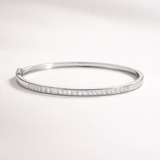 PULSERA RIGIDA CON DIAMANTES NEKANE