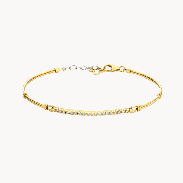 PULSEIRA SEMIRRÍGIDA COM DIAMANTES AGNES