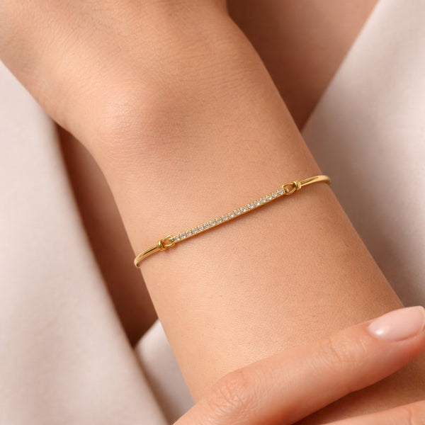 PULSEIRA SEMIRRÍGIDA COM DIAMANTES AGNES