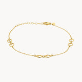 PULSERA CIRCULOS CON DIAMANTES URBANA