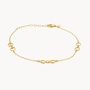 PULSERA CIRCULOS CON DIAMANTES URBANA