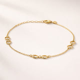 PULSERA CIRCULOS CON DIAMANTES URBANA