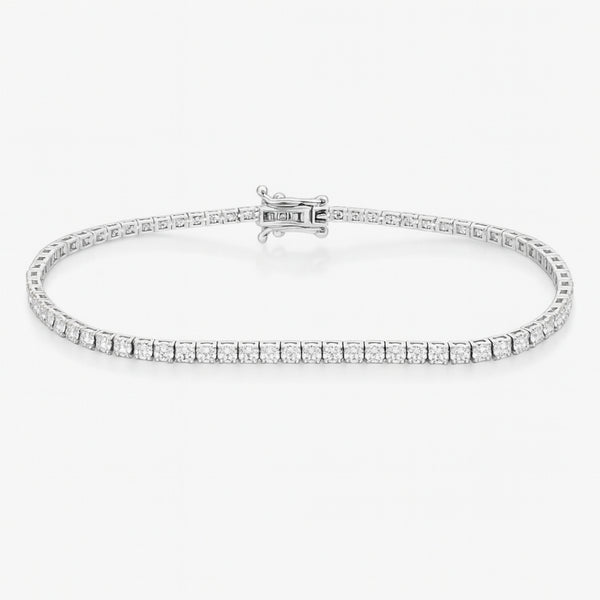 PULSERA RIVIERE CON DIAMANTES DARA