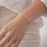 PULSERA RIVIERE CON DIAMANTES DARA