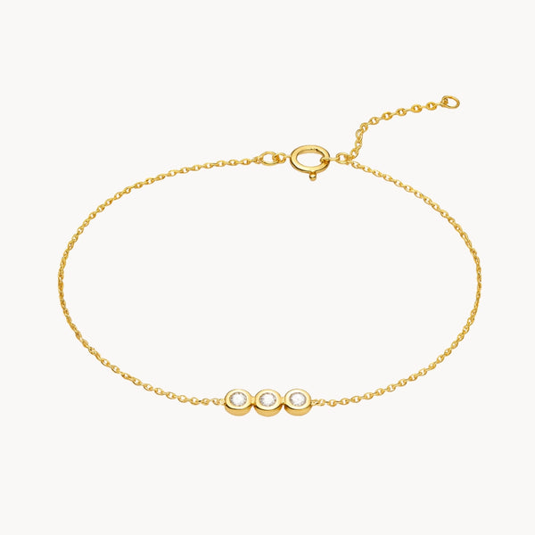 PULSERA CON DIAMANTES NEMESIS