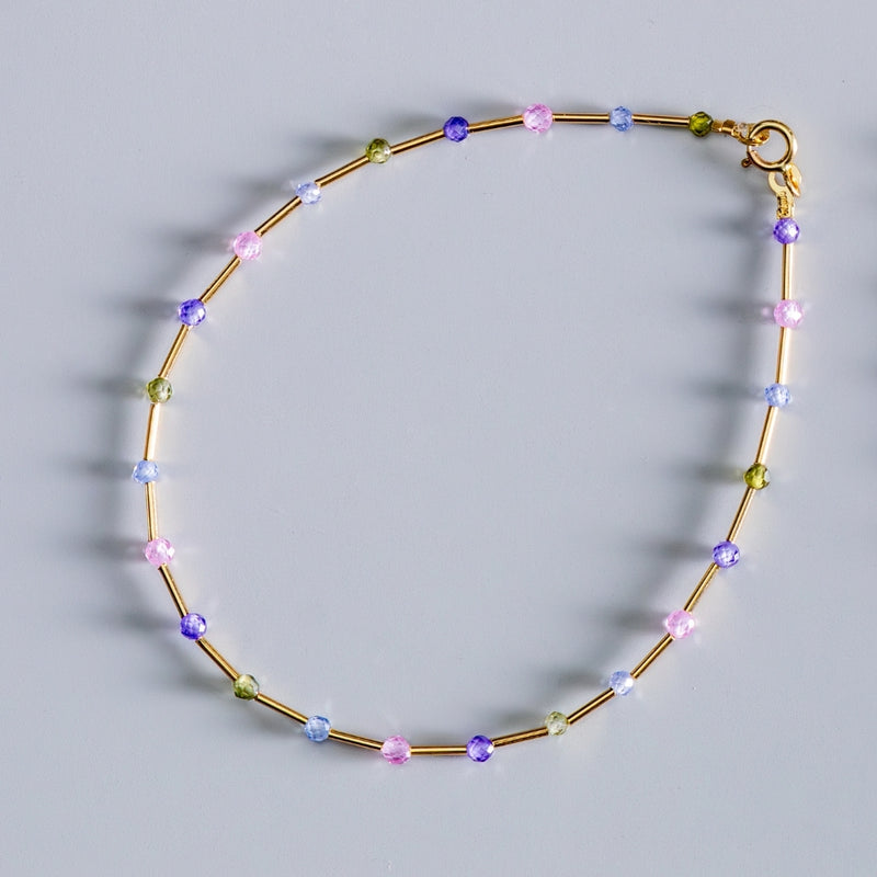BRACELET ZIRCONE COULEUR ALBA