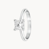 ANILLO SOLITARIO DIAMANTE CREADO 1.030 QUILATES CERTIFICADO IGI