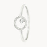 ANILLO CIRCULO CON DIAMANTES TIMEA