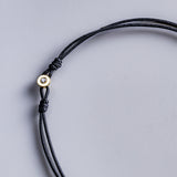 PULSERA MACRAME CON DIAMANTE FARLEY