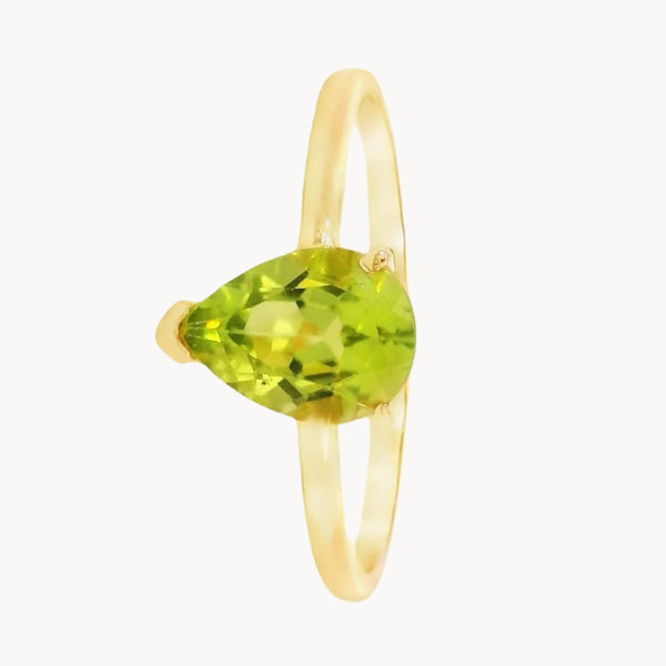 ANILLO CON OLIVINO LEONIE