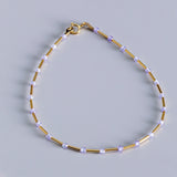 PULSERA CIRCONITAS AZULES ALBA