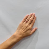 ANILLO RUBI Y DIAMANTES PEGGY
