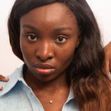 COLGANTE DIAMANTE CHATON 0.15 QUILATES PUNTO DE LUZ