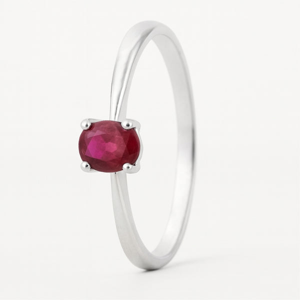 ANILLO CON RUBI LESLEY